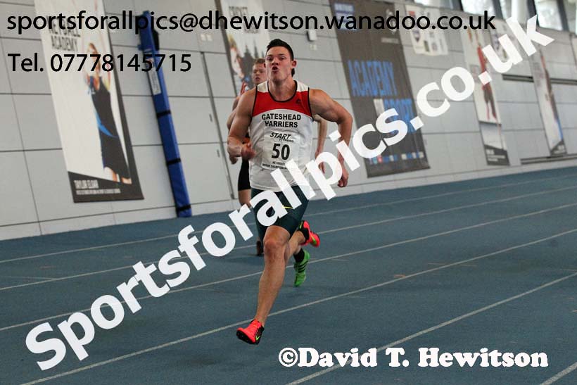 60 metres, North Eastern Indoor Champs. Photo: David T. Hewitson/Sports for All Pics